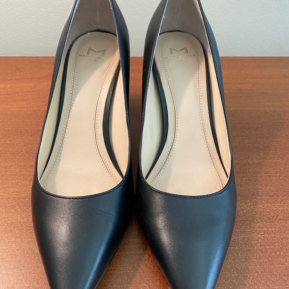 Marc Fisher Zala Block Heel, 5.5, Black leather - Picture 6 of 6